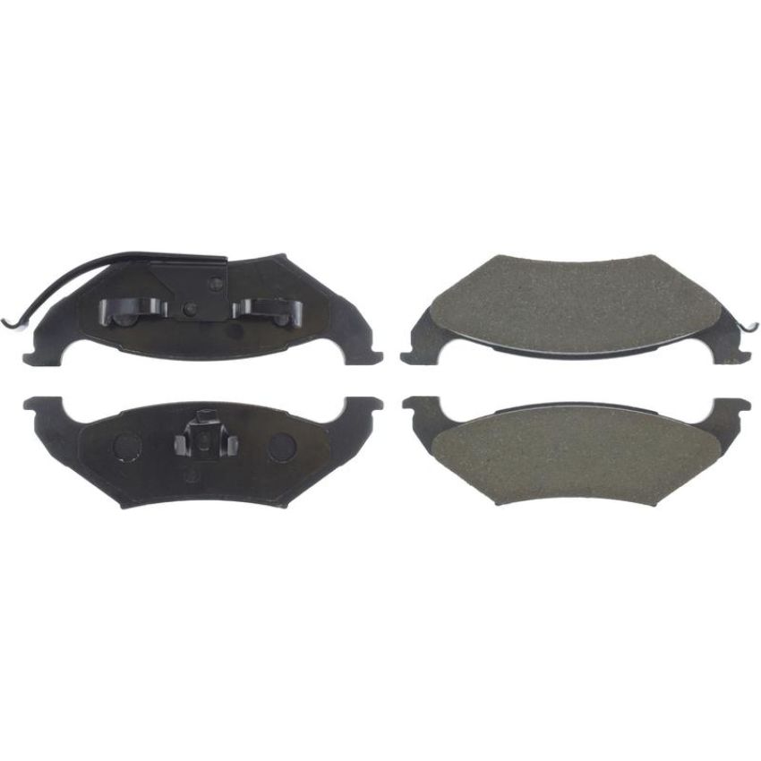 CENTRIC PARTS 105.06620 Posi Quiet Ceramic Brake Pads with Shims and Hardware