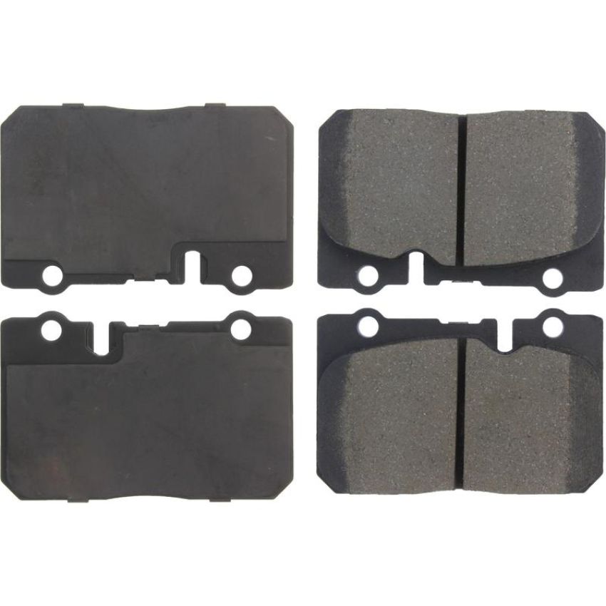 CENTRIC PARTS 105.06650 Posi Quiet Ceramic Brake Pads with Shims and Hardware