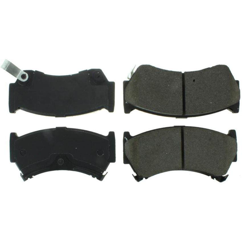 CENTRIC PARTS 105.06680 Posi Quiet Ceramic Brake Pads with Shims and Hardware