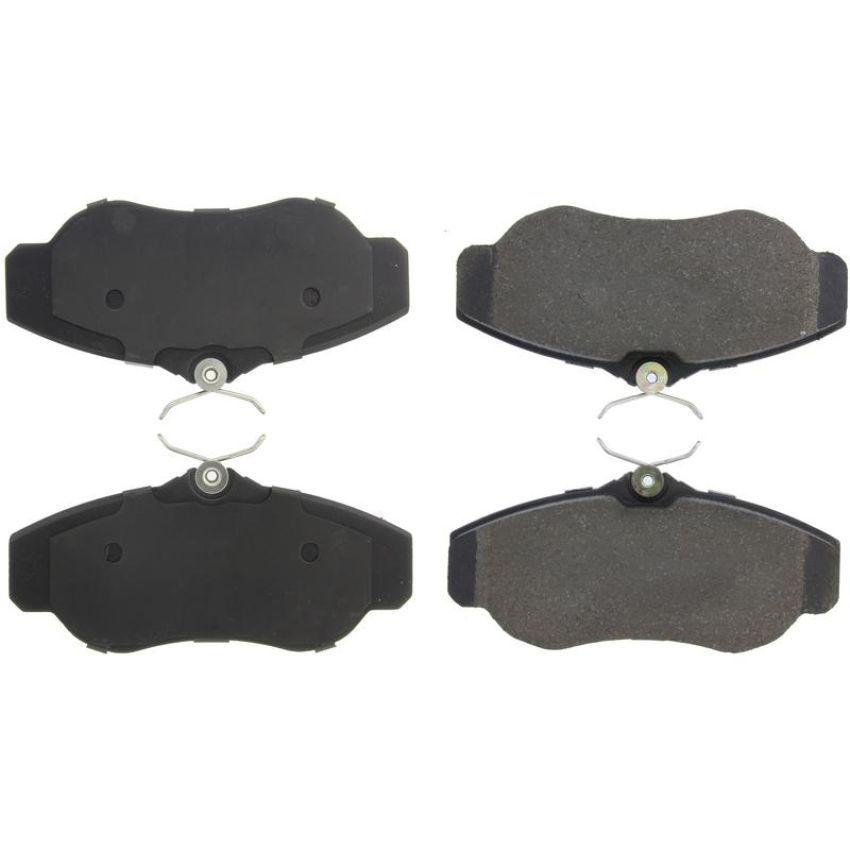 CENTRIC PARTS 105.06760 Posi Quiet Ceramic Brake Pads with Shims and Hardware
