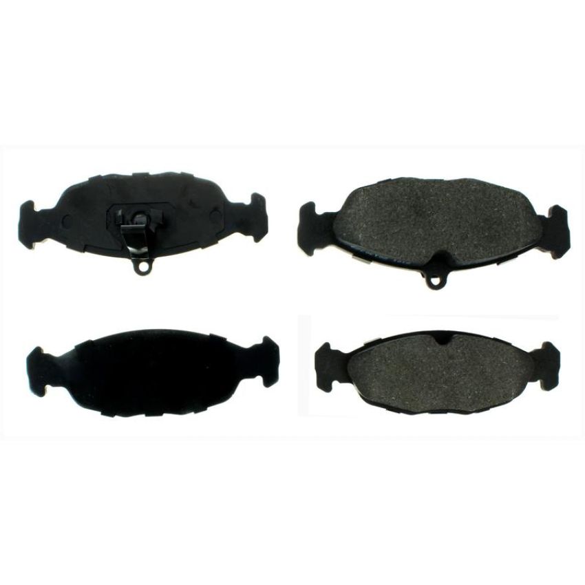 CENTRIC PARTS 105.06881 Posi Quiet Ceramic Brake Pads with Shims and Hardware