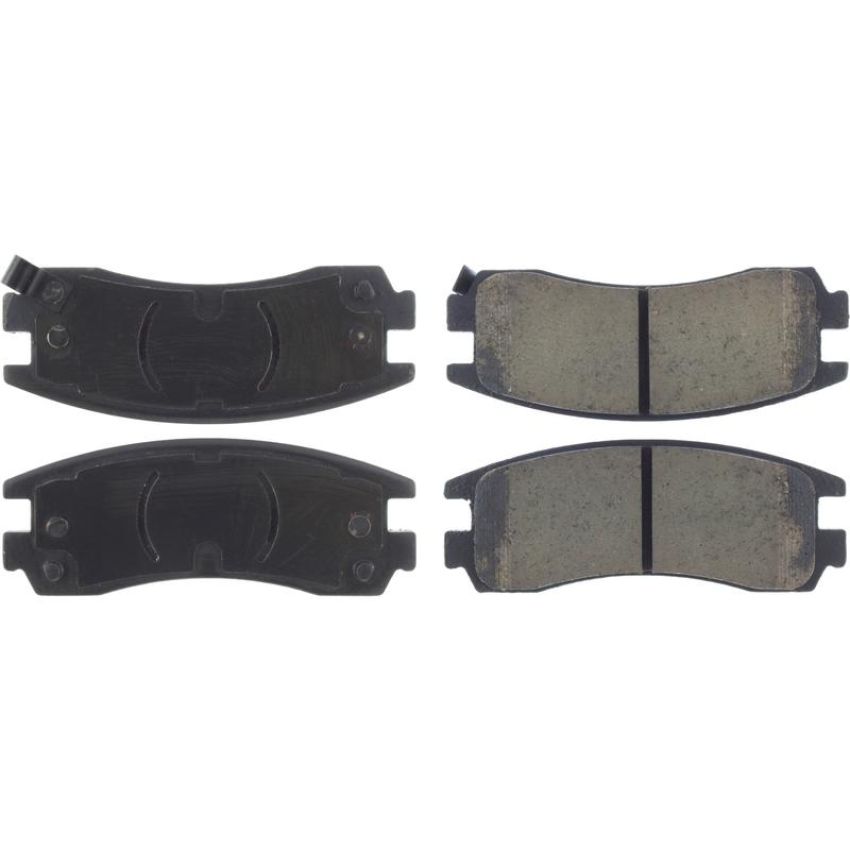 CENTRIC PARTS 105.06980 Posi Quiet Ceramic Brake Pads with Shims and Hardware
