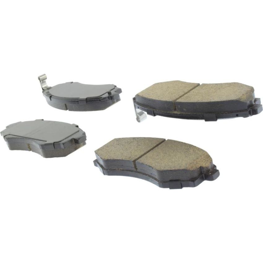 CENTRIC PARTS 105.07000 Posi Quiet Ceramic Brake Pads with Shims and Hardware