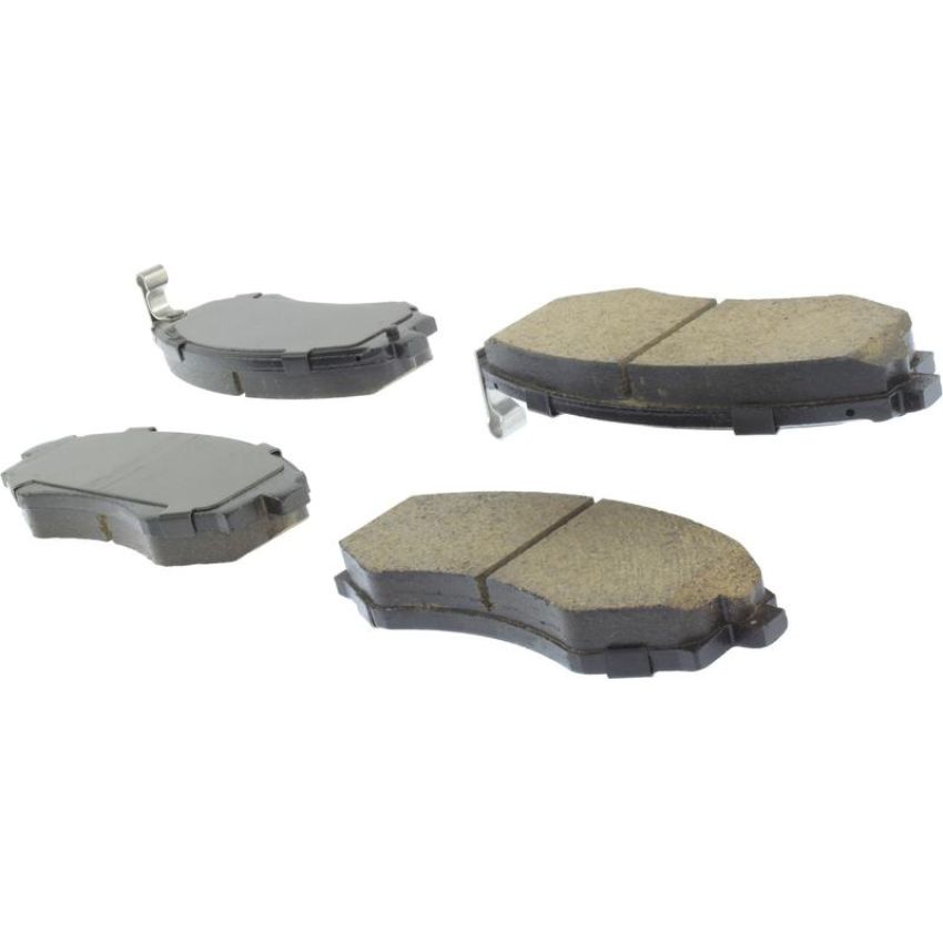 CENTRIC PARTS 105.07000 Posi Quiet Ceramic Brake Pads with Shims and Hardware