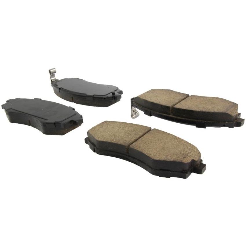 CENTRIC PARTS 105.07002 Posi Quiet Ceramic Brake Pads with Shims and Hardware