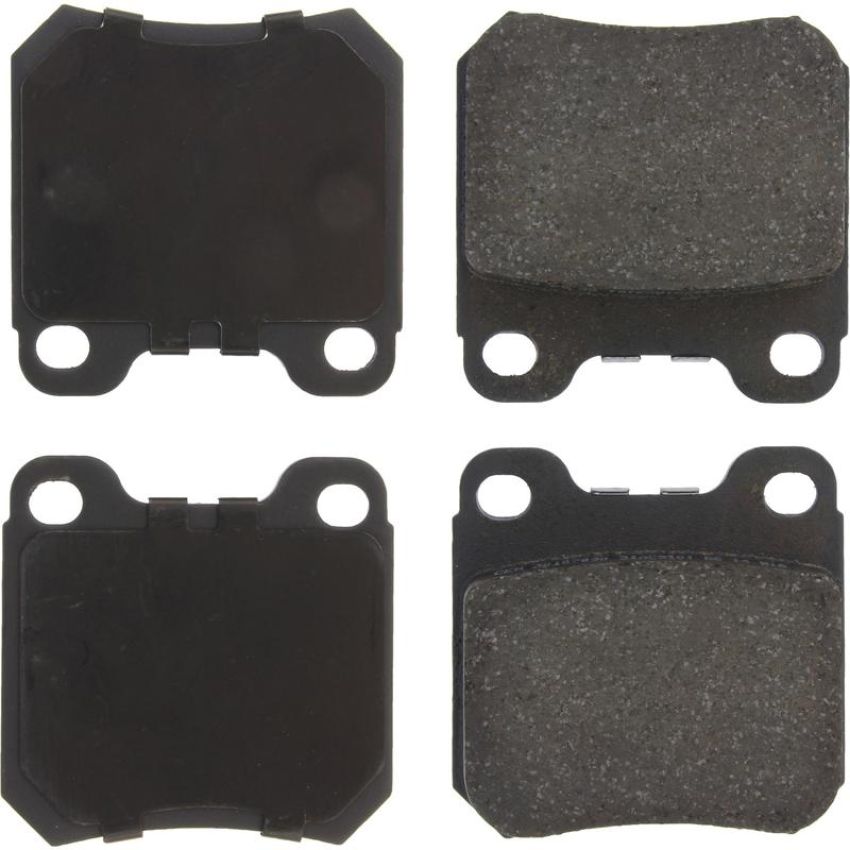 CENTRIC PARTS 105.07090 Posi Quiet Ceramic Brake Pads with Shims and Hardware