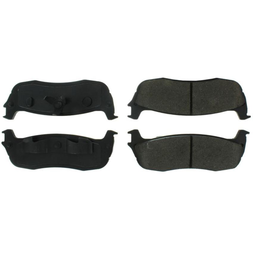 CENTRIC PARTS 105.07110 Posi Quiet Ceramic Brake Pads with Shims and Hardware