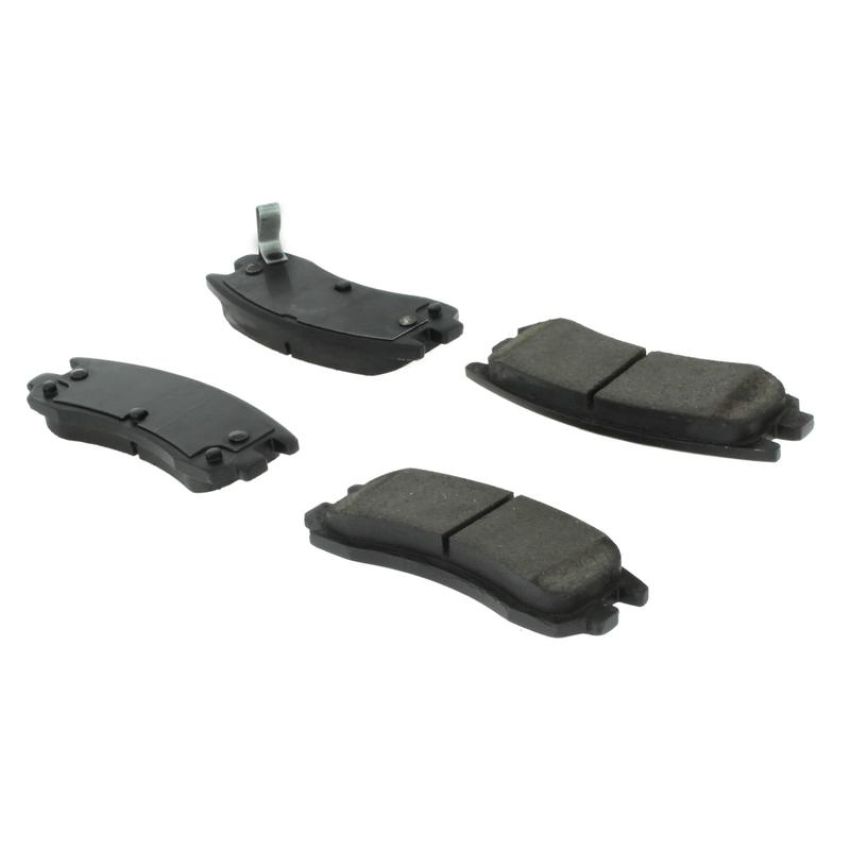 CENTRIC PARTS 105.07140 Posi Quiet Ceramic Brake Pads with Shims and Hardware
