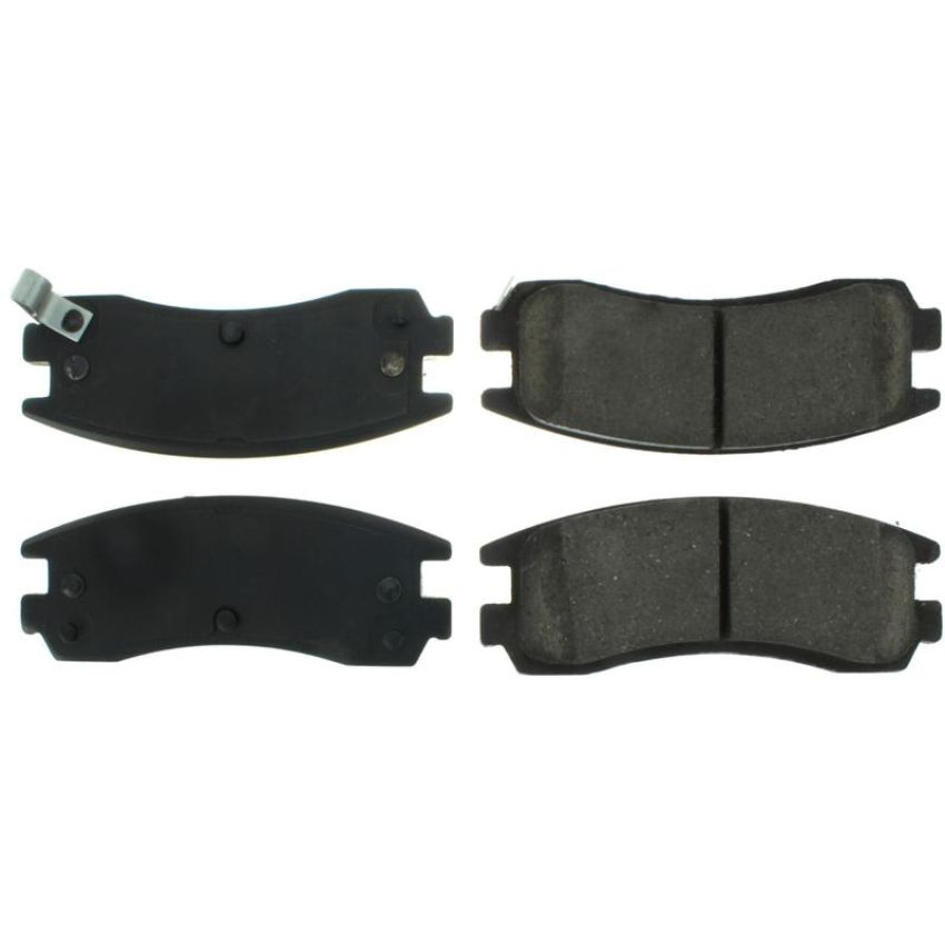 CENTRIC PARTS 105.07140 Posi Quiet Ceramic Brake Pads with Shims and Hardware