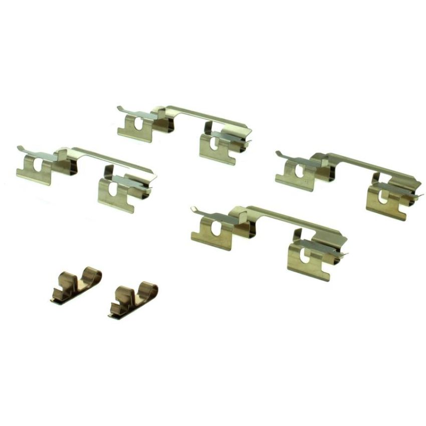 CENTRIC PARTS 105.07210 Posi Quiet Ceramic Brake Pads with Shims and Hardware