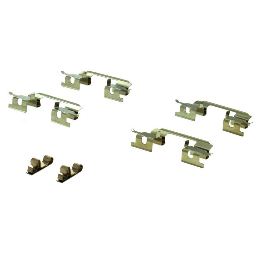 CENTRIC PARTS 105.07220 Posi Quiet Ceramic Brake Pads with Shims and Hardware