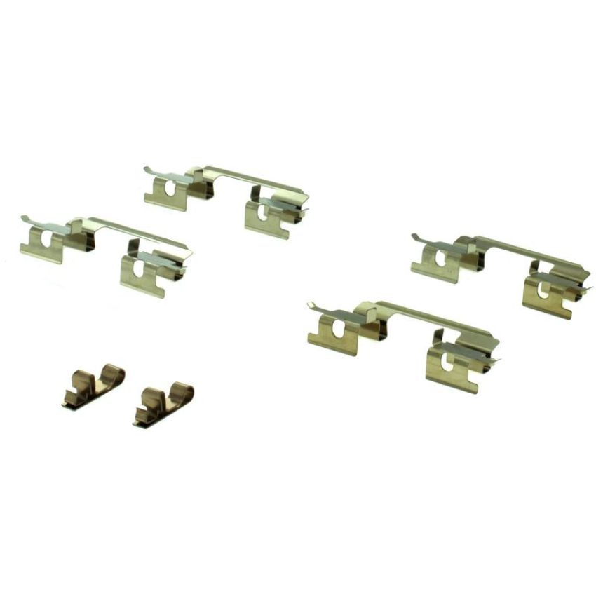 CENTRIC PARTS 105.07220 Posi Quiet Ceramic Brake Pads with Shims and Hardware