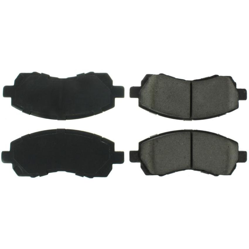 CENTRIC PARTS 105.07220 Posi Quiet Ceramic Brake Pads with Shims and Hardware