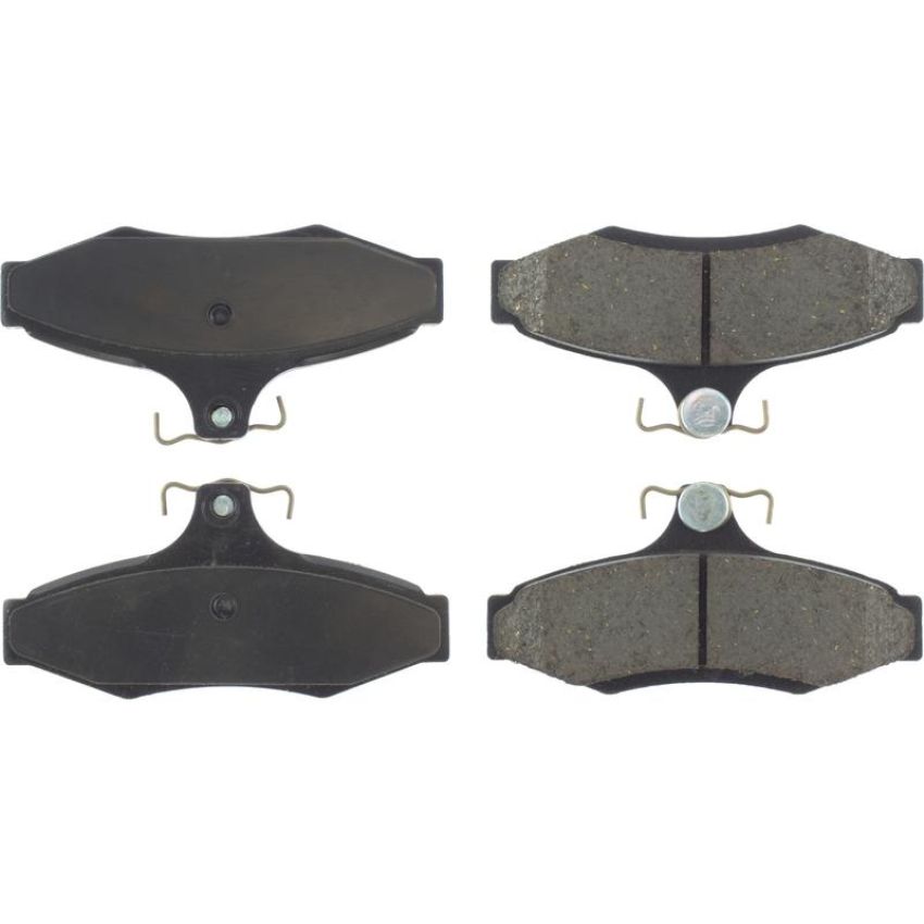 CENTRIC PARTS 105.07240 Posi Quiet Ceramic Brake Pads with Shims