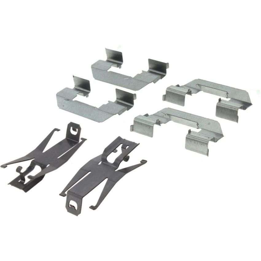 CENTRIC PARTS 105.07270 Posi Quiet Ceramic Brake Pads with Shims and Hardware
