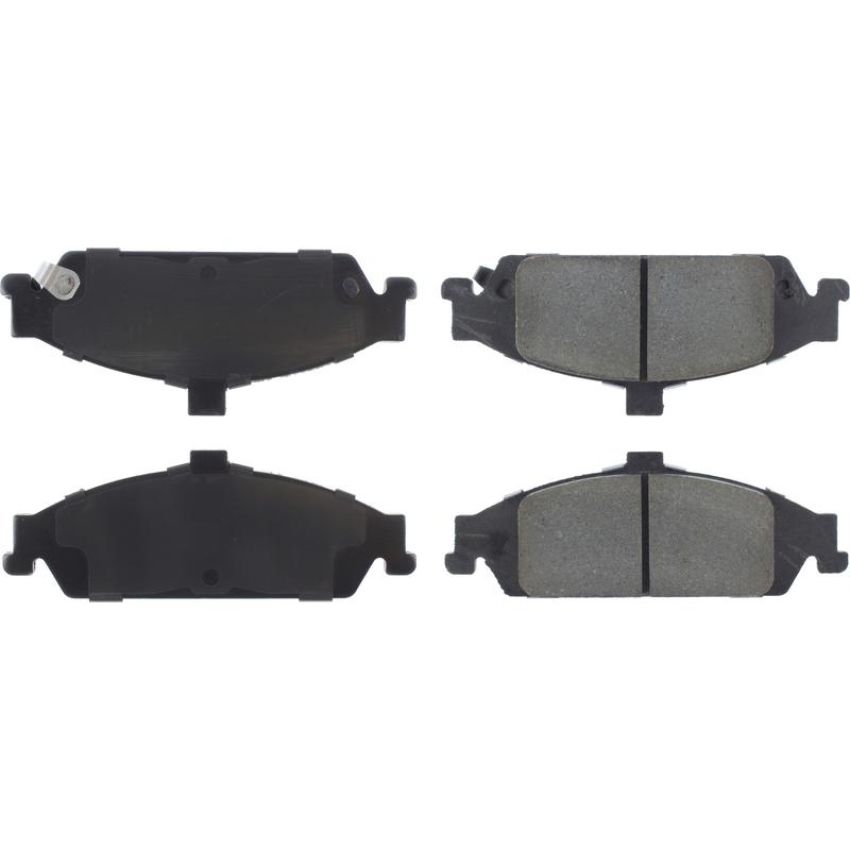 CENTRIC PARTS 105.07270 Posi Quiet Ceramic Brake Pads with Shims and Hardware