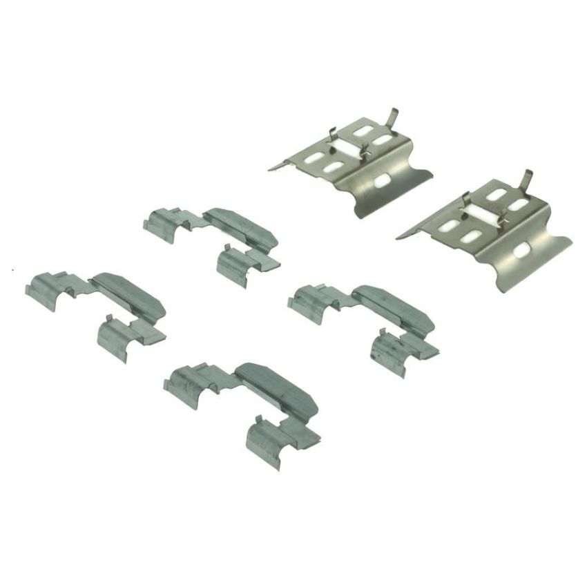 CENTRIC PARTS 105.07290 Posi Quiet Ceramic Brake Pads with Shims and Hardware