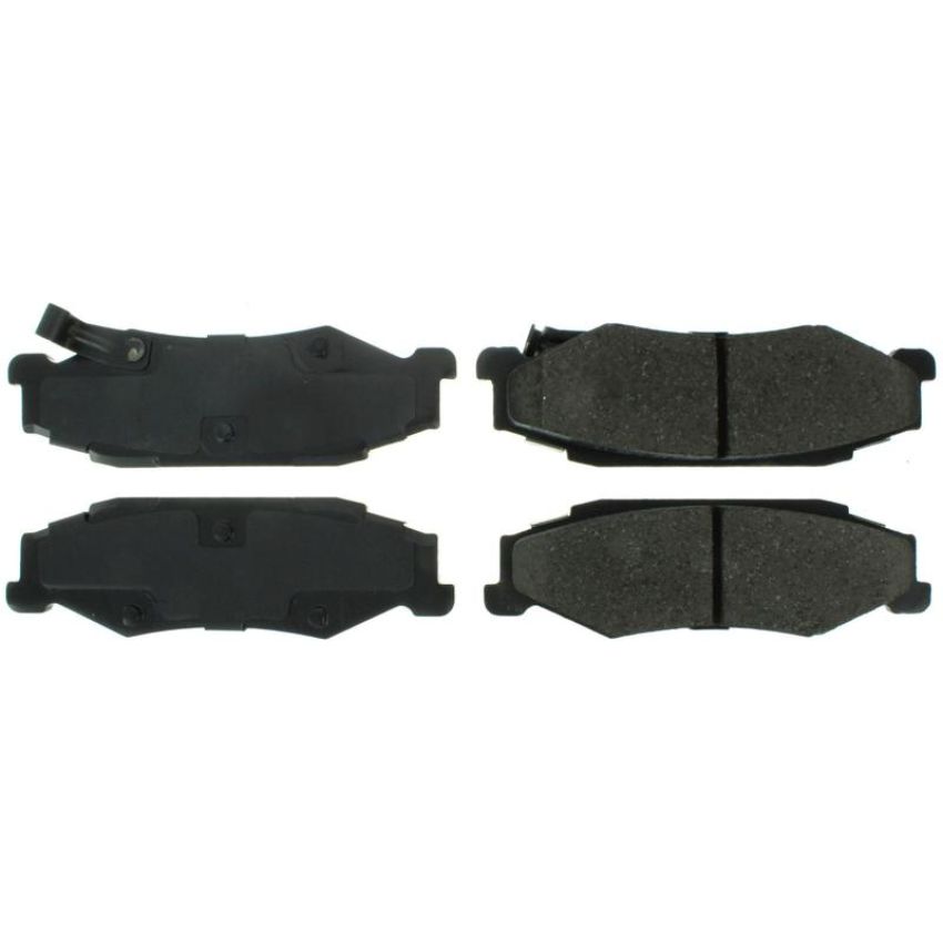 CENTRIC PARTS 105.07320 Posi Quiet Ceramic Brake Pads with Shims and Hardware