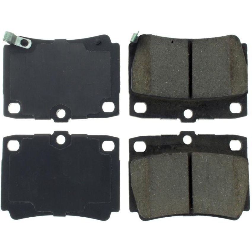 CENTRIC PARTS 105.07330 Posi Quiet Ceramic Brake Pads with Shims and Hardware