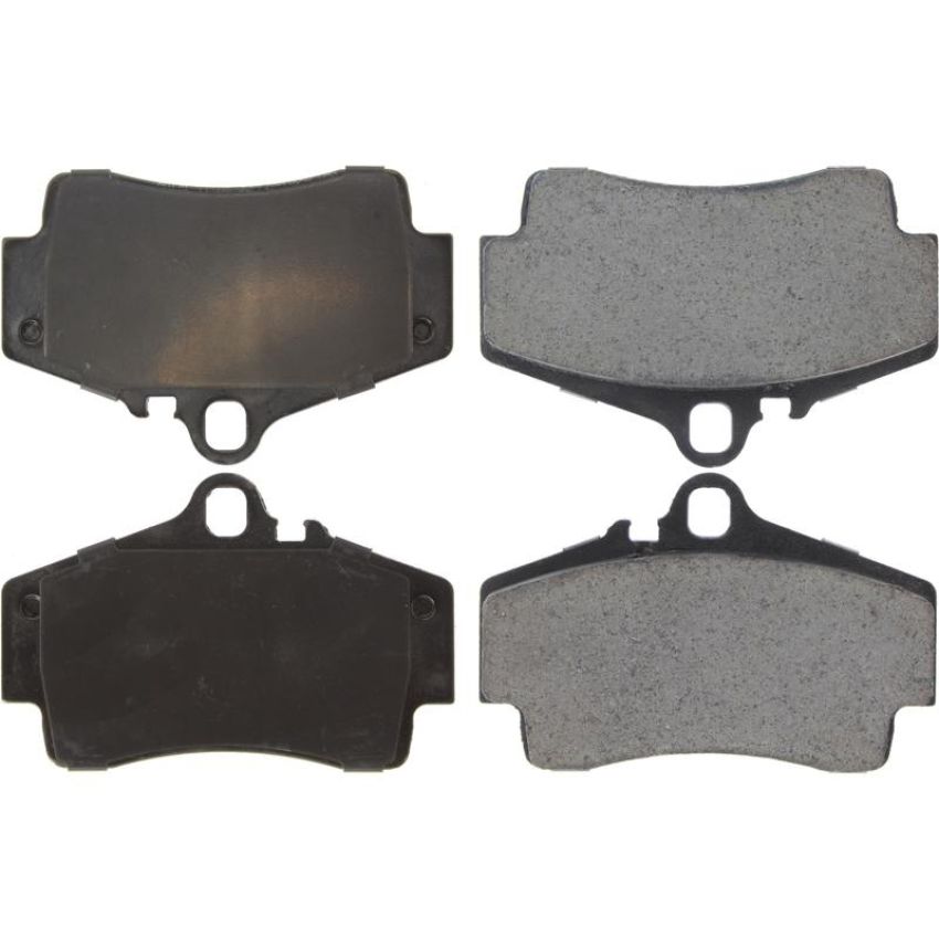 CENTRIC PARTS 105.07380 Posi Quiet Ceramic Brake Pads with Shims and Hardware