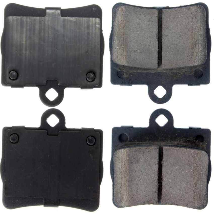 CENTRIC PARTS 105.07390 Posi Quiet Ceramic Brake Pads with Shims and Hardware
