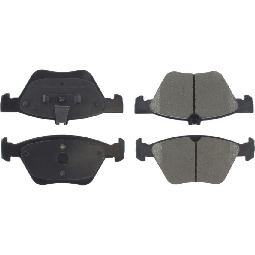 CENTRIC PARTS 105.07400 Posi Quiet Ceramic Brake Pads with Shims and Hardware