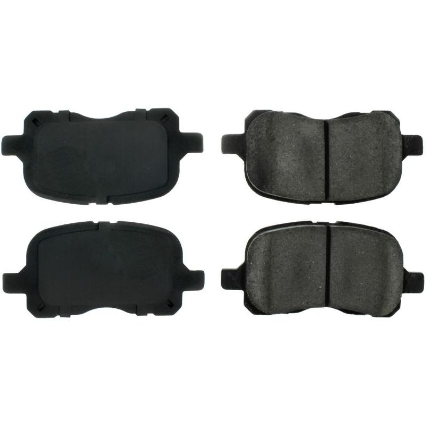 CENTRIC PARTS 105.07410 Posi Quiet Ceramic Brake Pads with Shims and Hardware