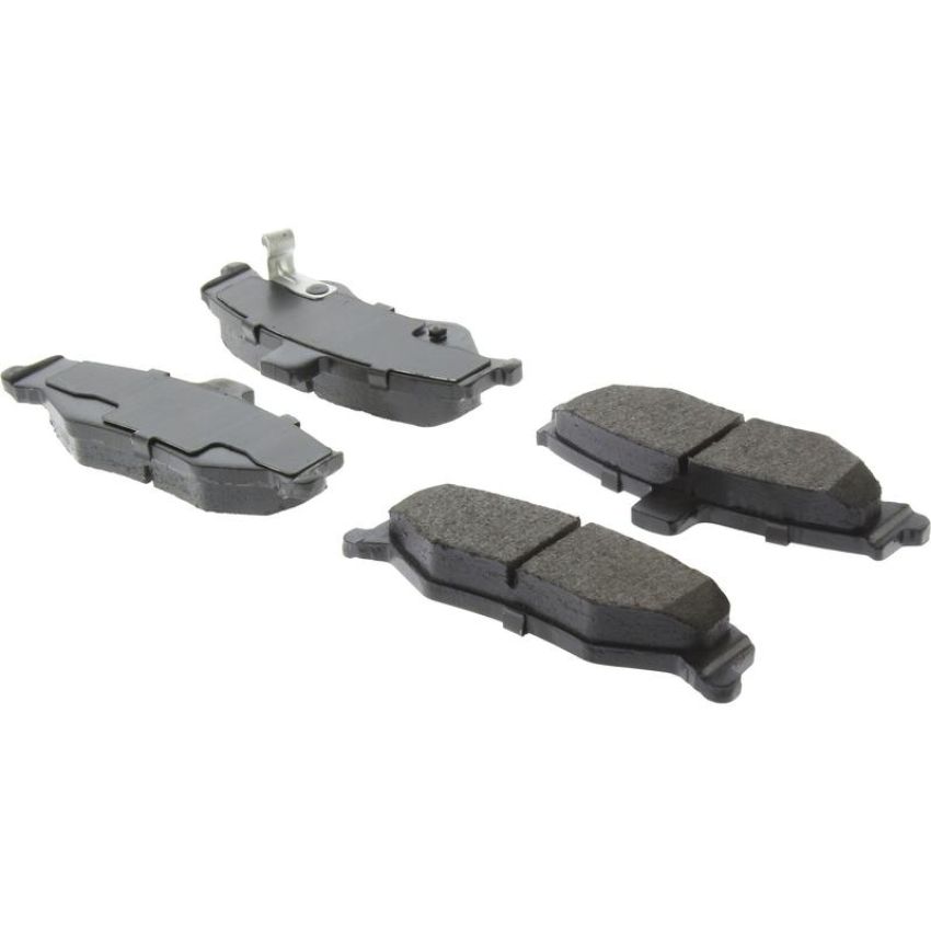 CENTRIC PARTS 105.07500 Posi Quiet Ceramic Brake Pads with Shims and Hardware