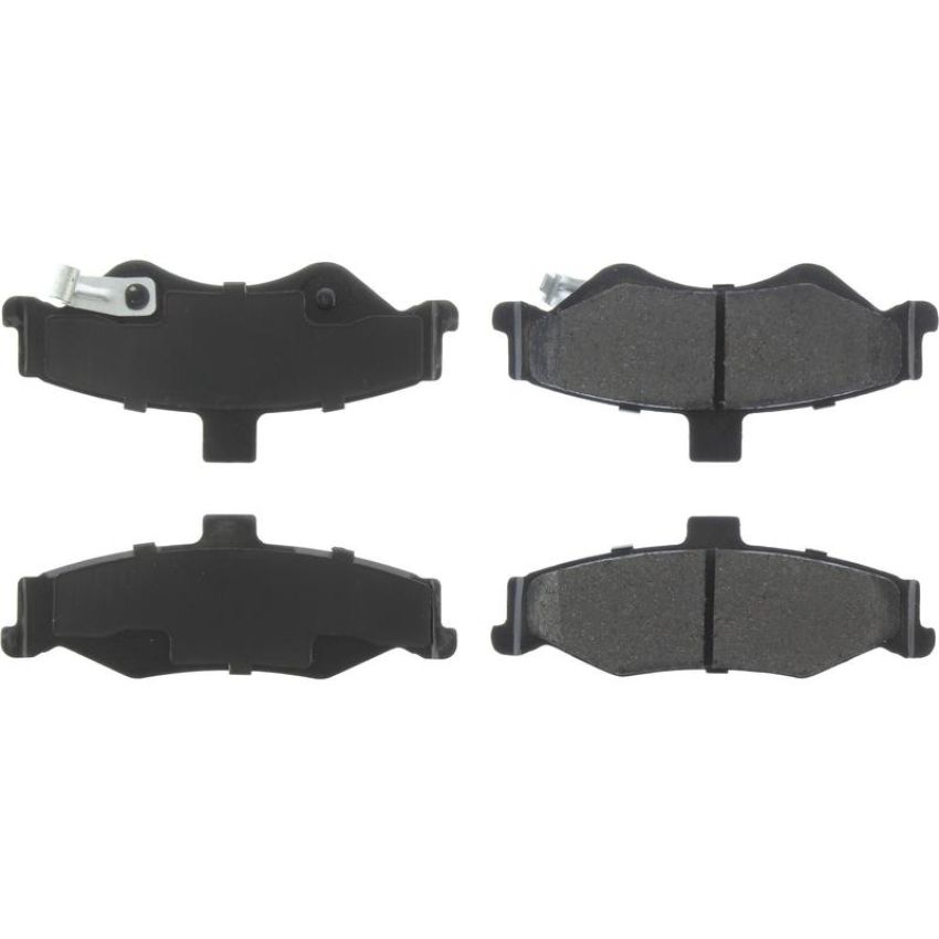 CENTRIC PARTS 105.07500 Posi Quiet Ceramic Brake Pads with Shims and Hardware