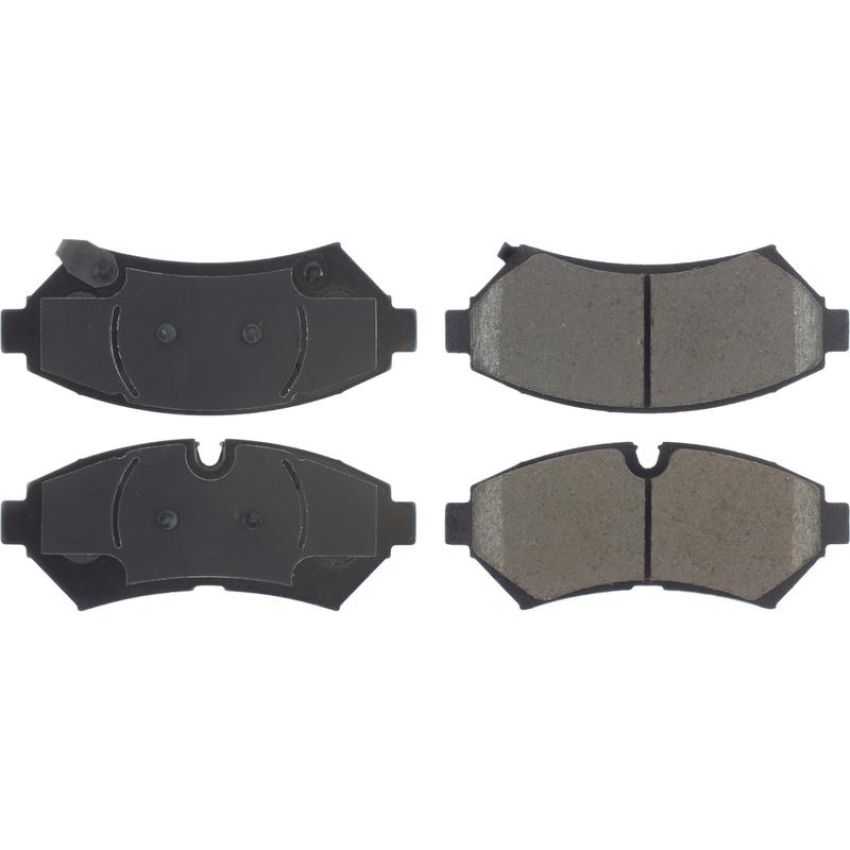 CENTRIC PARTS 105.07530 Posi Quiet Ceramic Brake Pads with Shims and Hardware