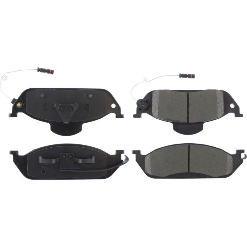 CENTRIC PARTS 105.07600 Posi Quiet Ceramic Brake Pads with Shims and Hardware