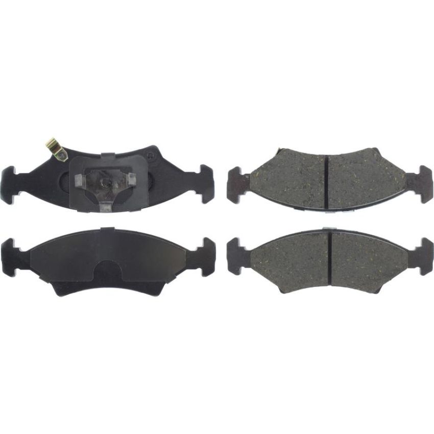 CENTRIC PARTS 105.07660 Posi Quiet Ceramic Brake Pads with Shims and Hardware