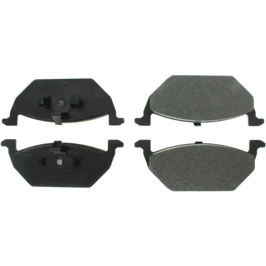 CENTRIC PARTS 105.07680 Posi Quiet Ceramic Brake Pads with Shims and Hardware