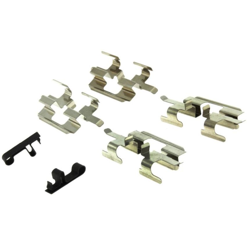 CENTRIC PARTS 105.07700 Posi Quiet Ceramic Brake Pads with Shims and Hardware