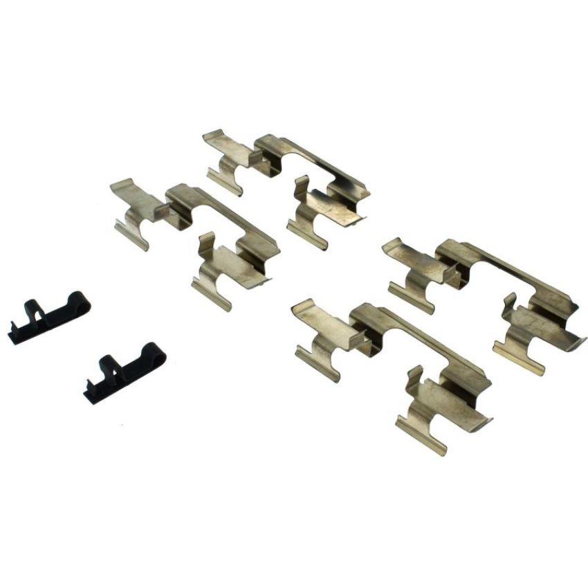CENTRIC PARTS 105.07701 Posi Quiet Ceramic Brake Pads with Shims and Hardware