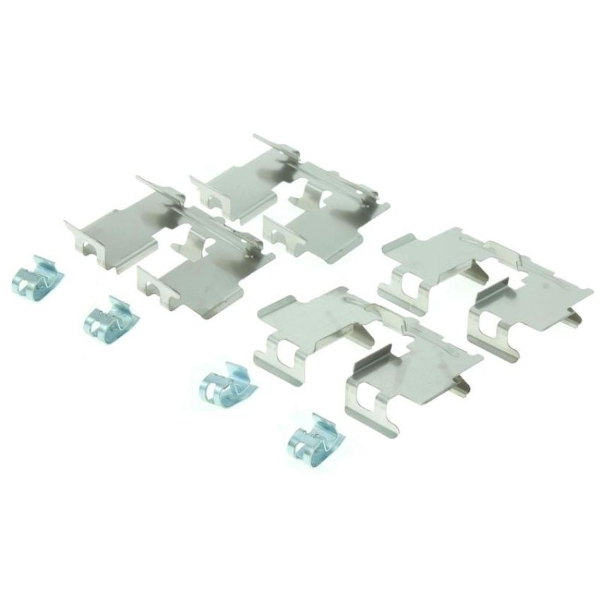 CENTRIC PARTS 105.07720 Posi Quiet Ceramic Brake Pads with Shims and Hardware