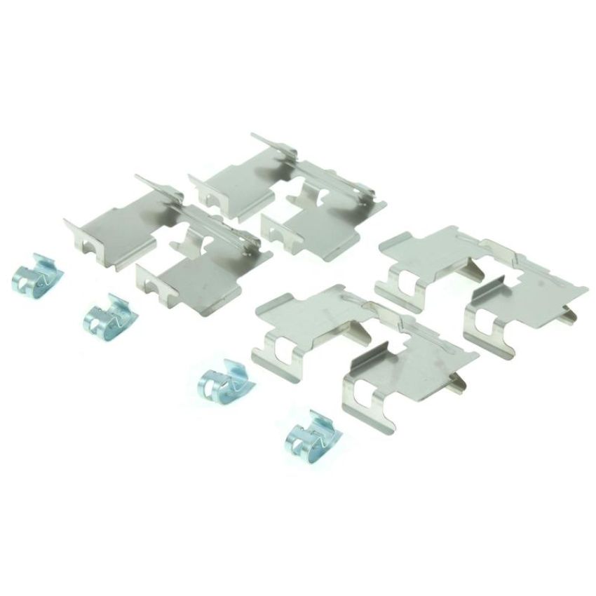 CENTRIC PARTS 105.07720 Posi Quiet Ceramic Brake Pads with Shims and Hardware