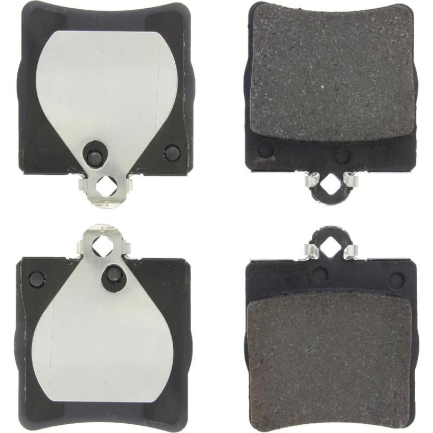 CENTRIC PARTS 105.07790 Posi Quiet Ceramic Brake Pads with Shims and Hardware