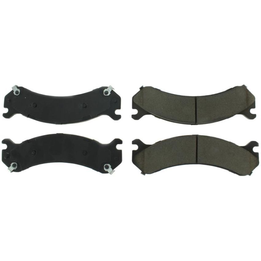 CENTRIC PARTS 105.07840 Posi Quiet Ceramic Brake Pads with Shims and Hardware