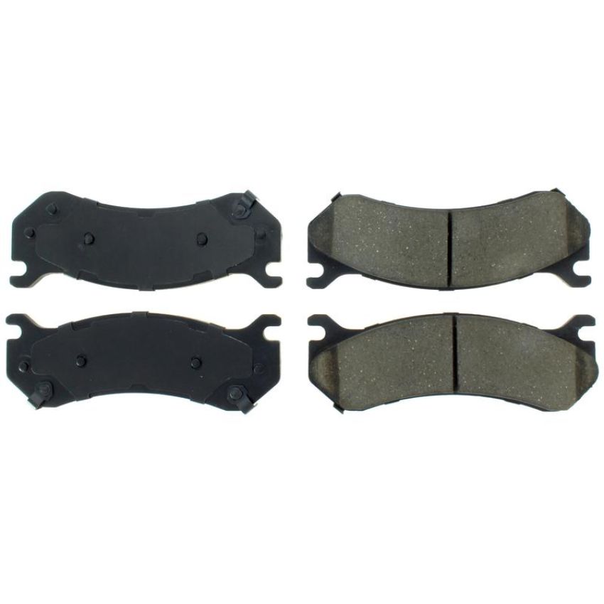 CENTRIC PARTS 105.07850 Posi Quiet Ceramic Brake Pads with Shims and Hardware