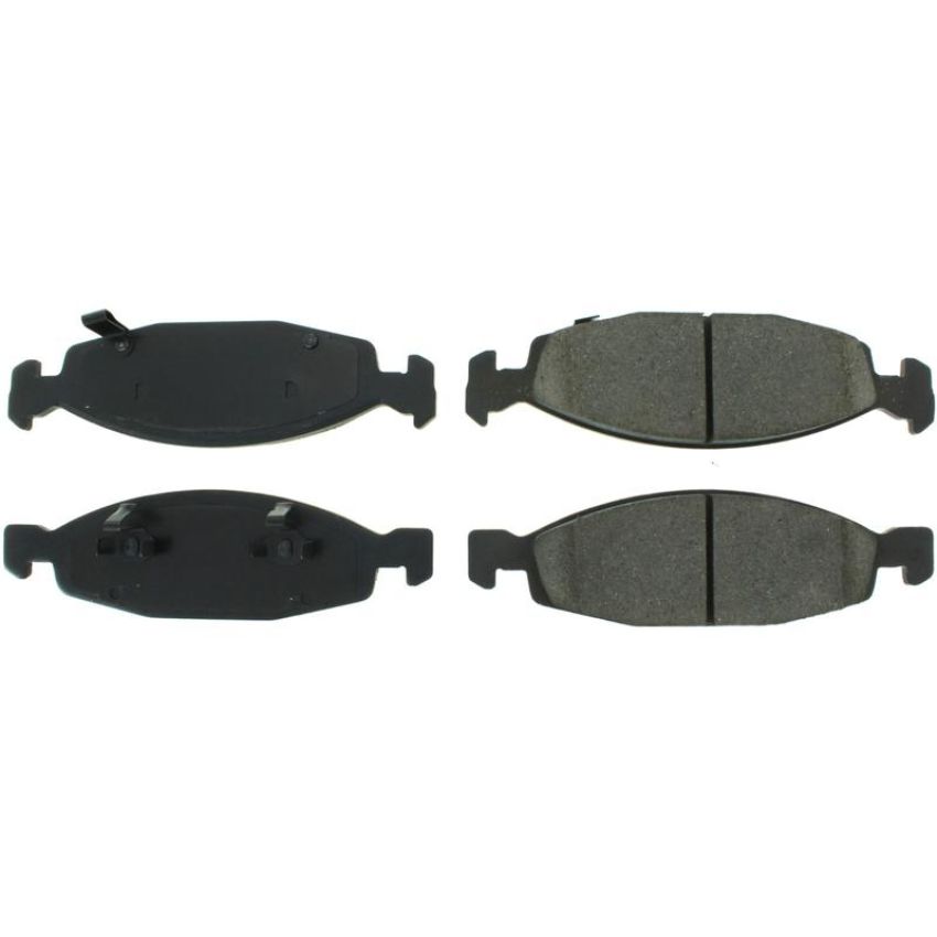 CENTRIC PARTS 105.07900 Posi Quiet Ceramic Brake Pads with Shims and Hardware