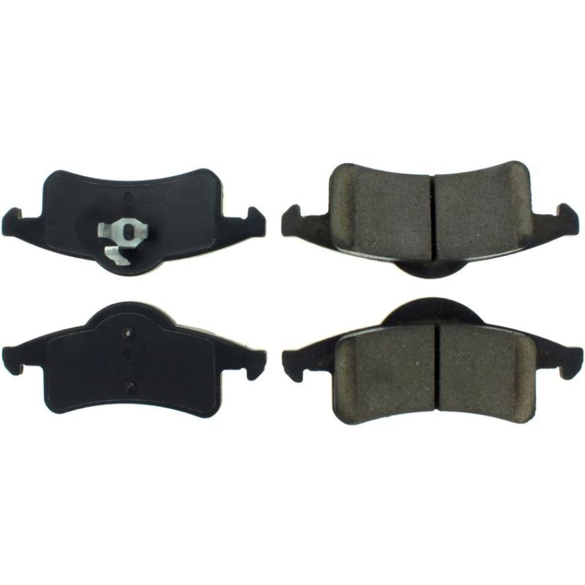 CENTRIC PARTS 105.07910 Posi Quiet Ceramic Brake Pads with Shims and Hardware