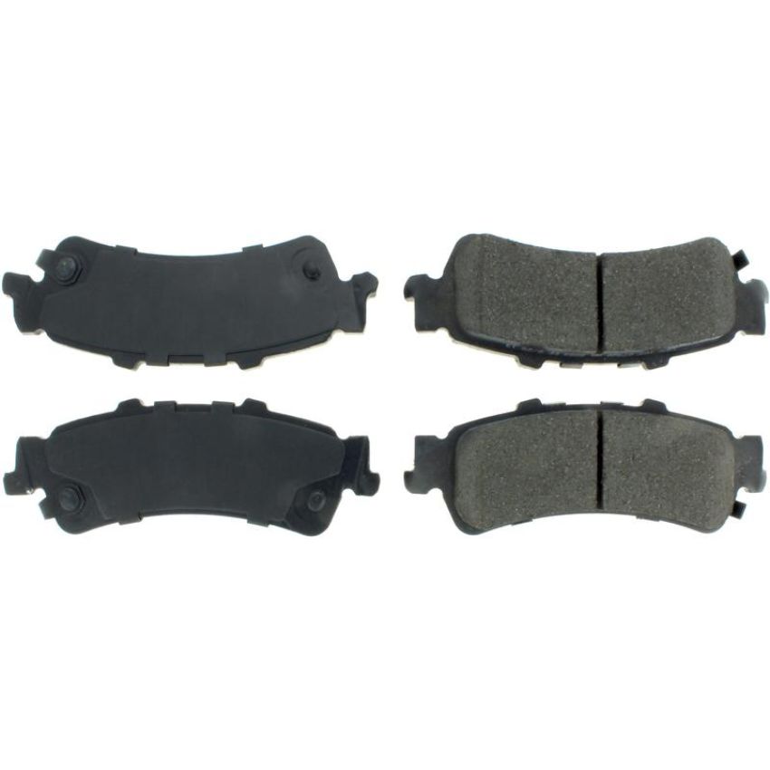 CENTRIC PARTS 105.07920 Posi Quiet Ceramic Brake Pads with Shims and Hardware