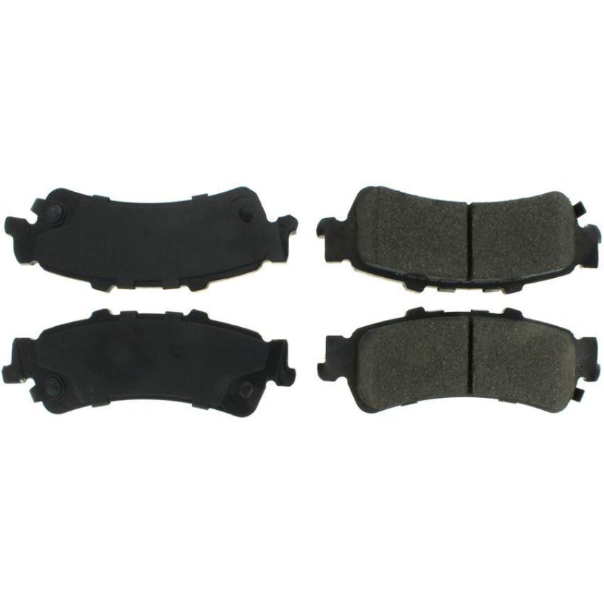 CENTRIC PARTS 105.07921 Posi Quiet Ceramic Brake Pads with Shims and Hardware
