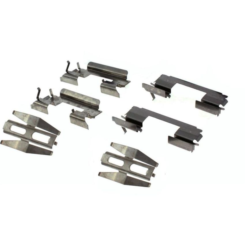 CENTRIC PARTS 105.08040 Posi Quiet Ceramic Brake Pads with Shims and Hardware
