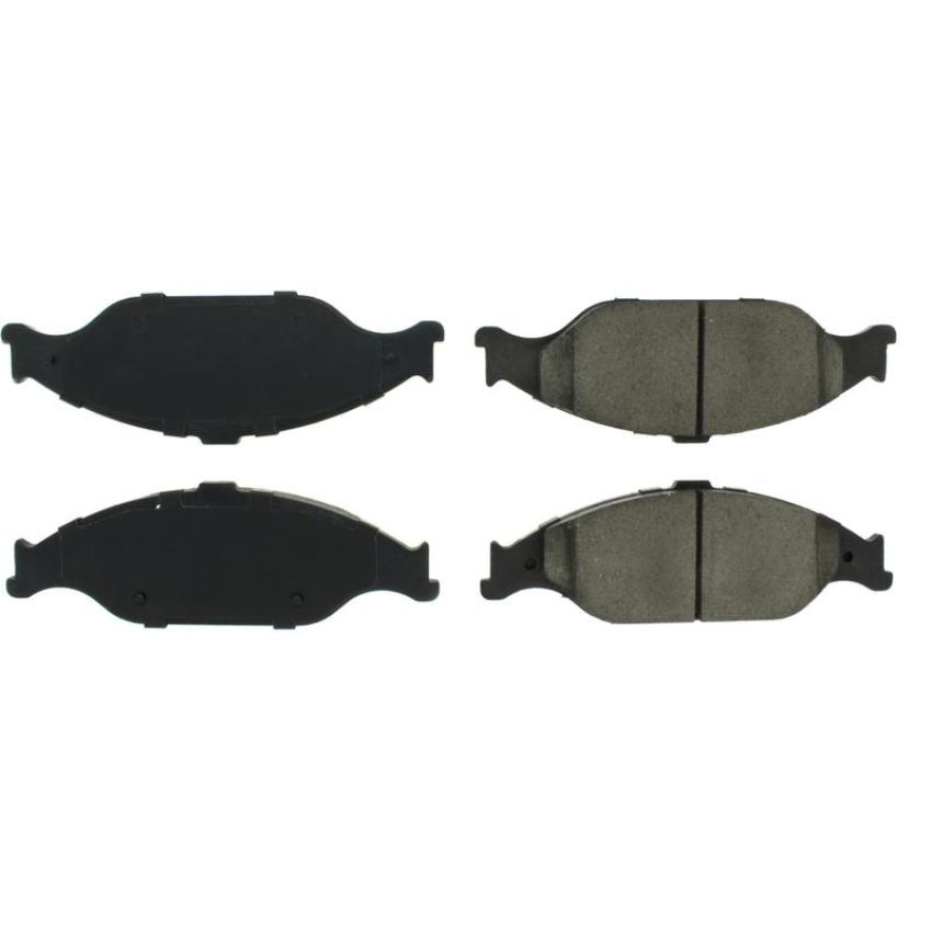 CENTRIC PARTS 105.08040 Posi Quiet Ceramic Brake Pads with Shims and Hardware