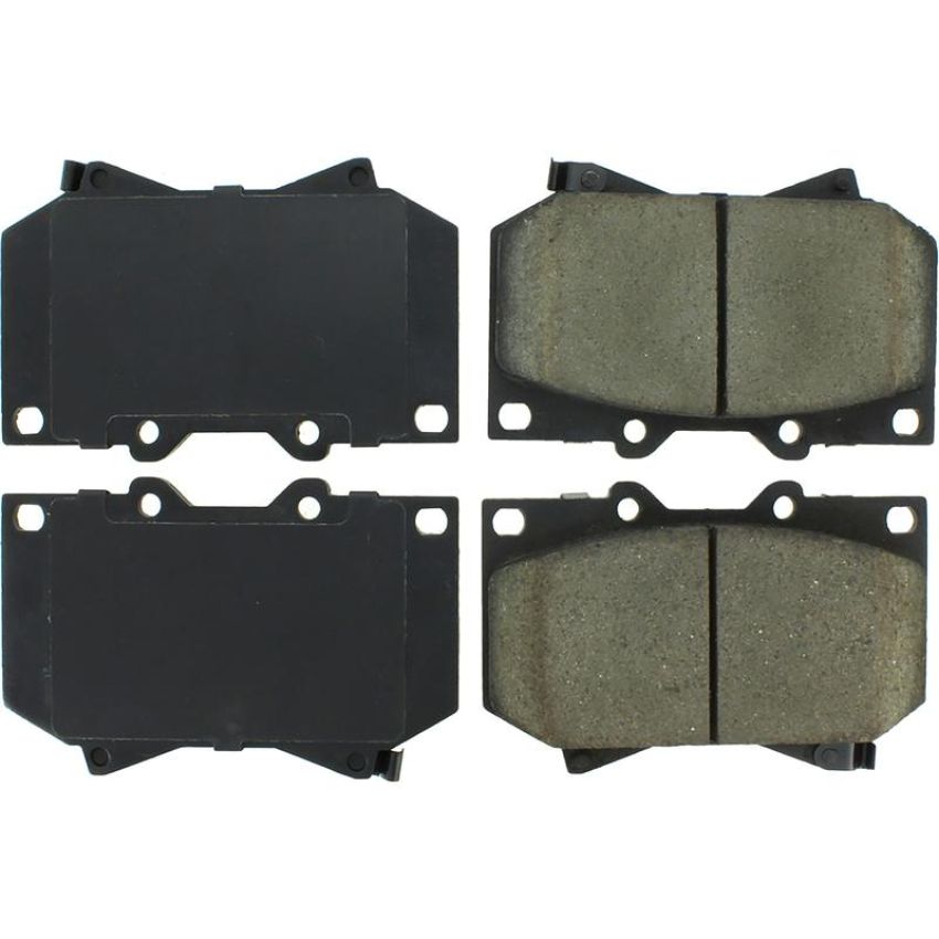 CENTRIC PARTS 105.08120 Posi Quiet Ceramic Brake Pads with Shims and Hardware