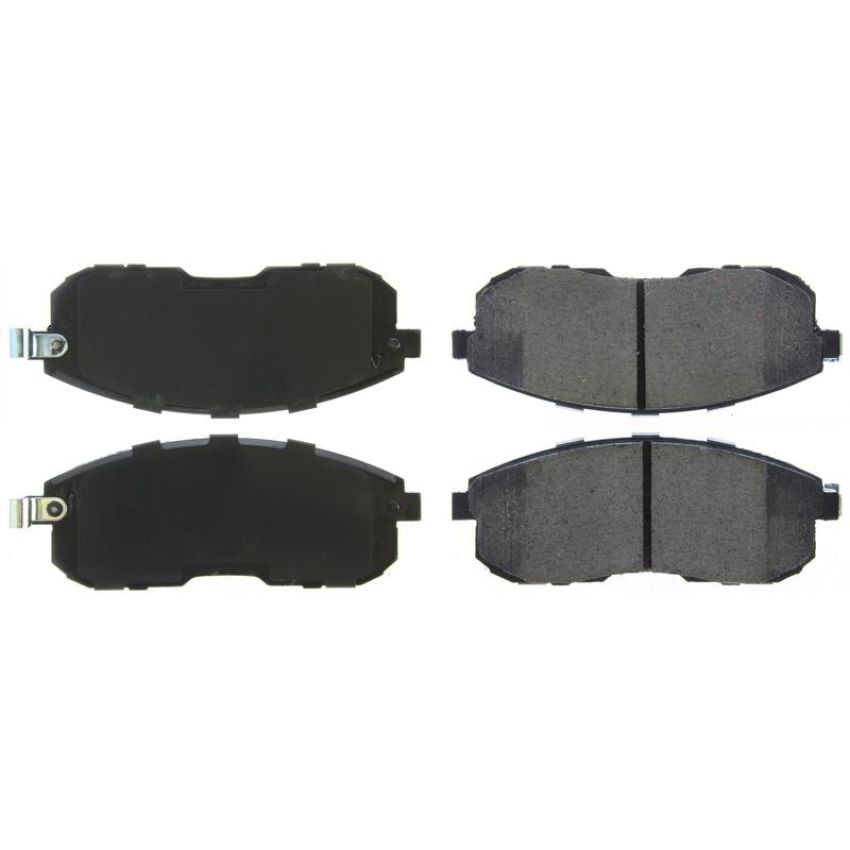 CENTRIC PARTS 105.08153 Posi Quiet Ceramic Brake Pads with Shims and Hardware