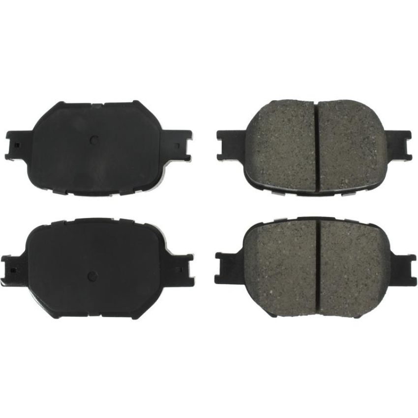 CENTRIC PARTS 105.08170 Posi Quiet Ceramic Brake Pads with Shims and Hardware