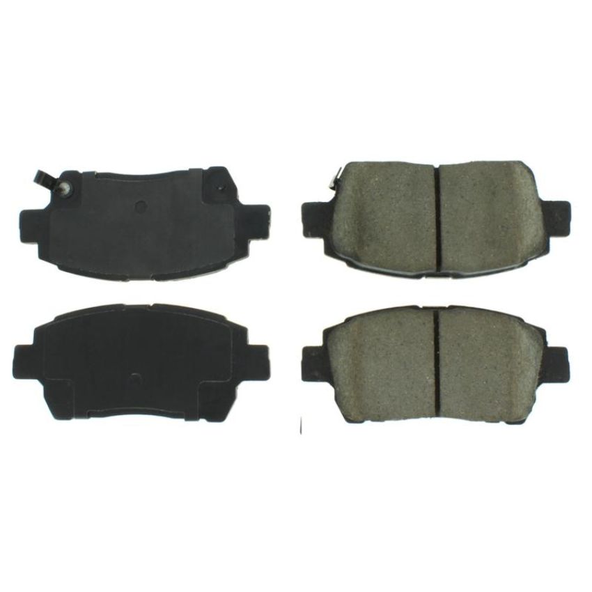 CENTRIC PARTS 105.08220 Posi Quiet Ceramic Brake Pads with Shims and Hardware